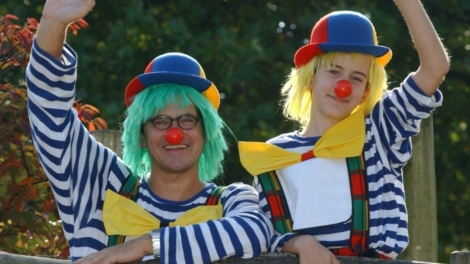 Clowns an Weiberfastnacht