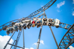 Star Trek Enterprise Coaster im Movie Park in Bottrop